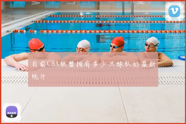 目前CBA联盟拥有多少只球队的最新统计