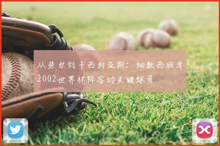 从劳尔到卡西利亚斯:细数西班牙2002世界杯阵容的关键球员