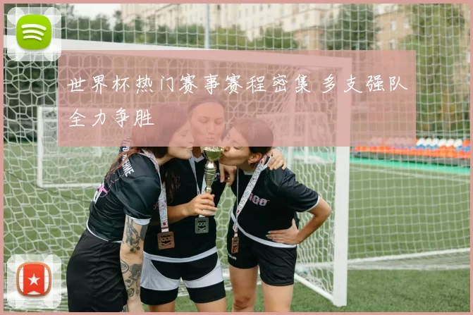 世界杯热门赛事赛程密集 多支强队全力争胜