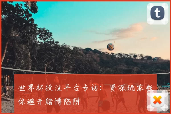 世界杯投注平台专访:资深玩家教你避开赌博陷阱